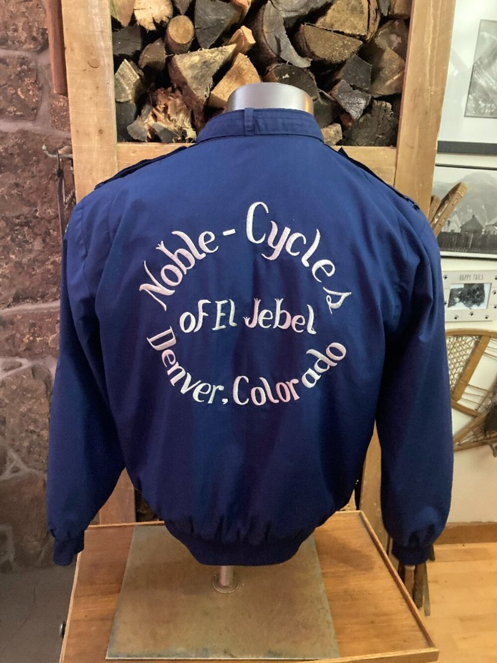 Noble Cycles of El Jebel Denver Colorado motorcycle club vintage jacket 1960s MC